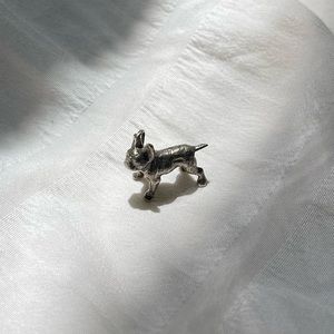 VERAMEAT Tiny Frenchie Lover Pendant